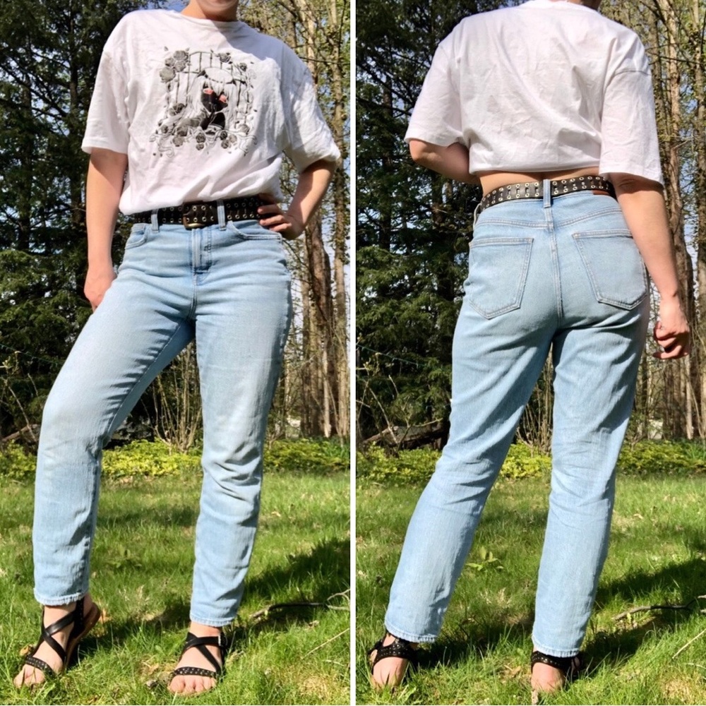 Madewell Curvy Perfect Vintage Jean in Fiore Wash, Size 26
